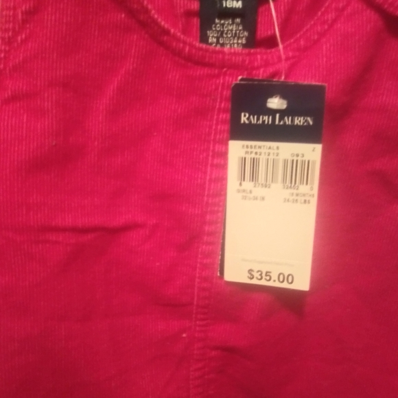 Ralph Lauren corduroy jumper NWT - Picture 4 of 4